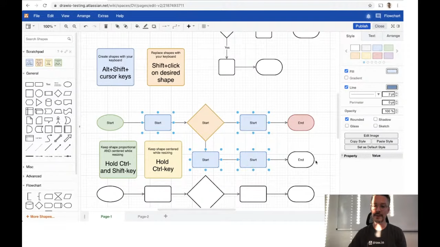 Draw.io and Diagrams.net Flowchart Best Practices – Capital High School